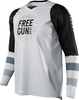 Freegun Devo Load Motocross Jersey,  black-white,  Size XL,  black-white,  Size XL