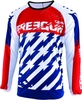 Freegun Devo Outlaw Kids Motocross Jersey,  white-red-blue,  Size XL,  white-red-blue,  Size XL