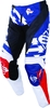 Freegun Devo Outlaw Kids Motocross Pants,  white-red-blue,  Size XL,  white-red-blue,  Size XL