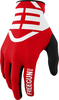 Freegun Devo Skin Kids Motocross Gloves,  white-red,  Size 6/7,  white-red,  Size 6/7