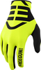Freegun Devo Skin Kids Motocross Gloves,  yellow,  Size 10/11,  yellow,  Size 10/11