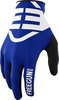 Freegun Devo Skin Motocross Gloves,  white-blue,  Size L,  white-blue,  Size L