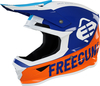 Freegun XP4 Attack Motocross Helmet,  blue-orange,  Size XL,  blue-orange,  Size XL