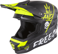Freegun XP4 Camo Motocross Helmet,  yellow,  Size XL,  yellow,  Size XL
