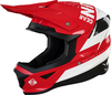 Freegun XP4 Load Motocross Helmet,  black-white-red,  Size M,  black-white-red,  Size M