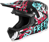 Freegun XP4 Maniac Kids Motocross Helmet,  black-pink,  Size S,  black-pink,  Size S