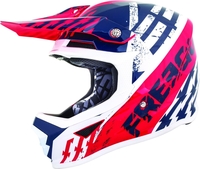 Freegun XP4 Outlaw Motocross Helmet,  white-red-blue,  Size XS,  white-red-blue,  Size XS