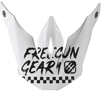 Freegun XP4 Speed Helmet Peak,  white,  white,  Size One Size