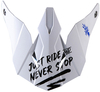 Freegun XP4 Stripes Helmet Peak,  white,  white,  Size One Size