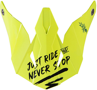 Freegun XP4 Stripes Helmet Peak,  yellow,  yellow,  Size One Size