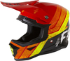 Freegun XP4 Stripes Kids Motocross Helmet,  red,  Size M,  red,  Size M
