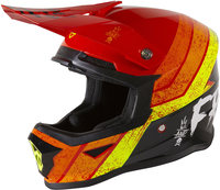 Freegun XP4 Stripes Kids Motocross Helmet,  red,  Size M,  red,  Size M