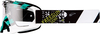 Freegun YH-16 Bandana Goggles,  white-green,  white-green,  Size One Size