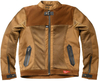 Fuel Arizona Motorcycle Textile Jacket,  brown,  Size L for Men