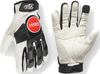 Fuel Astrail Lucky Explorer Motocross Gloves,  white-red,  Size L for Men