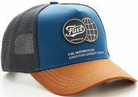 Fuel Logo Trucker Cap,  blue for Men