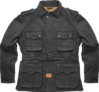 Fuel Safari Ladies Motorcycle Textile Jacket,  black,  Size L for Women