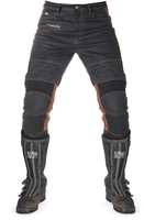 Fuel Sergeant 2 Waxed Motorcycle Textile Pants,  blue,  Size 36 for Men