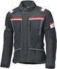 Held Tourino Top waterproof Motorcycle Textile Jacket,  black-red,  Size L for Men