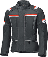Held Tourino Top waterproof Motorcycle Textile Jacket,  black-red,  Size L for Men