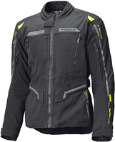 Held Traveller Top Motorcycle Textile Jacket,  black-yellow,  Size XL,  black-yellow,  Size XL