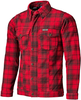Held Woodland Motorcycle Shirt,  black-red,  Size L for Men