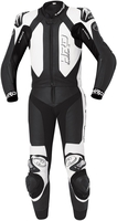 Held Yagusa Two Piece Motorcycle Leather Suit,  black-white,  Size 2XL 52,  black-white,  Size 2XL 52