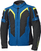 Held Zelda Motorcycle Textile Jacket,  blue-yellow,  Size S for Men