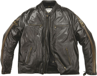 Helstons Ace Big Body Rag Leather Jacket,  brown,  Size L,  brown,  Size L