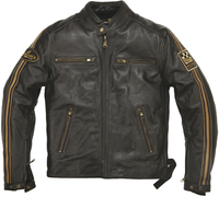 Helstons Ace Oldies Leather Jacket,  black,  Size 5XL,  black,  Size 5XL
