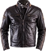 Helstons ACE Rag Leather Jacket,  brown,  Size 4XL,  brown,  Size 4XL