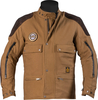 Helstons Adventure Motorcycle Textile Jacket,  green-brown,  Size 2XL,  green-brown,  Size 2XL