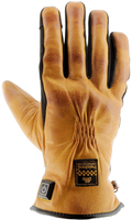 Helstons Benson heated Motorcycle Gloves,  brown,  Size XL