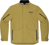 Icon Stormhawk WP Motorcycle Textile Jacket,  beige,  Size M,  beige,  Size M
