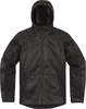 Icon Synthhawk Motorcycle Textile Jacket,  black,  Size 3XL,  black,  Size 3XL
