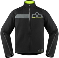 Icon Tarmac2 Motorcycle Textile Jacket,  black,  Size 2XL,  black,  Size 2XL