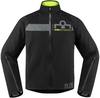 Icon Tarmac2 Motorcycle Textile Jacket,  black,  Size 3XL,  black,  Size 3XL