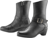 Icon Tuscadero Ladies Motorcycle Boots,  black,  Size 41 for Women,  black,  Size 41 for Women