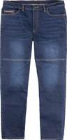 Icon Uparmor Covec Motorcycle Jeans,  blue,  Size 44 for Men