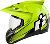 Icon Variant Double Stack Helmet,  yellow,  Size 2XL,  yellow,  Size 2XL