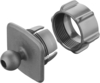 Interphone Moto Crab 2022 RAM Adapter to Sphere 17 mm,  black