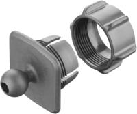 Interphone Moto Crab 2022 RAM Adapter to Sphere 17 mm,  black