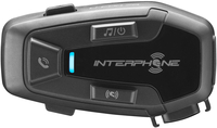 Interphone U-COM 7R Communication System Single Pack,  black