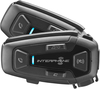 Interphone U-COM 8R Communication System Double Set,  black