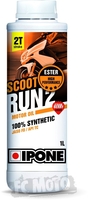 IPONE Scoot Run 2 Motor Oil 1 Liter Strawberry