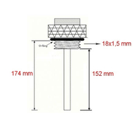 JMT oil temperature gauge
