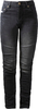 John Doe Betty Biker XTM Women Motorcycle Jeans,  black,  Size 26,  black,  Size 26 for Women