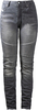 John Doe Betty Biker XTM Women Motorcycle Jeans,  grey,  Size 28,  grey,  Size 28 for Women