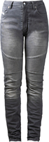 John Doe Betty Biker XTM Women Motorcycle Jeans,  grey,  Size 28,  grey,  Size 28 for Women