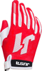 Just1 J-Force X Motocross Gloves,  white-red,  Size XS,  white-red,  Size XS